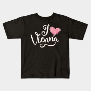 Vienna: lovers of Vienna Kids T-Shirt